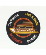 NHL Vancouver Canucks The Province CKNW 94 Stanley CUP Playoffs Sticker ... - $9.99