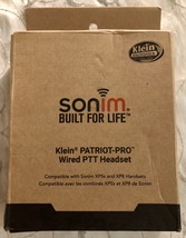 Sonim Klein Patriot Pro Wired Ptt Headset - XP5s And XP8 - £71.07 GBP