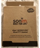 Sonim Klein PATRIOT PRO Wired PTT Headset - XP5s and XP8 - $123.41 CAD