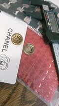 Chanel Button 17 mm single gold plated purse  - £45.87 GBP