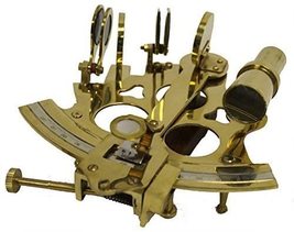 NauticalMart 6&quot; Marine Brass Astrolabe Sextant - £30.66 GBP