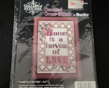 Bucilla Gallery of Stitches &quot;Home is a Haven&quot; Cross Stitch Kit Size 5 x ... - $9.89