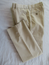 Banana Republic pants non-iron tailored slim fit brown Graham 33/30 actu... - $17.59