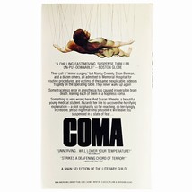 Coma 1977 Movie Tie-In First Printing Signet Paperback Michael Douglas Rip Torn image 2