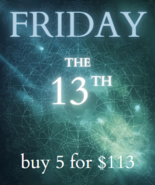 1000X - FEB 13TH BUY ALL 5 FRIDAY THE 13TH WORKS LISTED FOR $113 DISCOUN... - $0.00