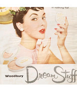 1955 Woodbury Dream Stuff Foundation Advertisement Beauty Cosmetic Vinta... - $19.99