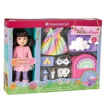 American Girl doll Wellie Wisher Emerson doll 14&quot; dream in color play set - £69.82 GBP