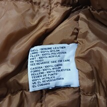 VTG Ash Creek Trading Mens L Insulated Bomber Jacket Brown Suede Genuine Leather image 5