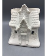 Celebrate It Christmas School House Plaster White Ready to Paint Village - $406.24 MXN