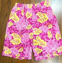 Lilly Pulitzer Women Floral Shorts Sz 4 - £21.11 GBP