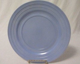 VINTAGE HAZEL ATLAS MODERNTONE PLATONITE  BLUE  9&quot; DINNER PLATE - £5.42 GBP