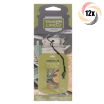 12x Packs Yankee Candle Jar Car Hanging Air Freshener | Sage &amp; Citrus Scent - £30.41 GBP