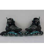 Rollerblade Women&#39;s Zetra blade W Inline Skates Size 7 Aqua Blue &amp; Black... - $1,313.78 MXN