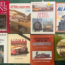 Lot of 8 Vintage Model Train Railroading Collectors Books Engines Locomo... - $48.95