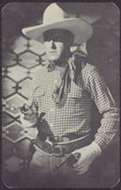 Vintage Ken Maynard Western Postcard - £4.70 GBP