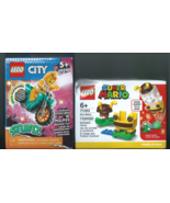  LEGO City (Chicken Stunt Bike, 60310) &amp; LEGO Super Mario (Bee Mario, 71... - £18.29 GBP