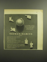 1947 Neiman-Marcus Charms Advertisement - States, Globe of World, Silhouette - £14.48 GBP