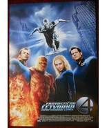 2007 Fantastic Four Rise of the Silver Surfer Original Poster Tim Story ... - £17.67 GBP
