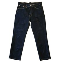 Levis 541 Jeans Mens 36 x 30 Premium Red Tab Dark Blue Athletic Fit Tape... - £26.18 GBP