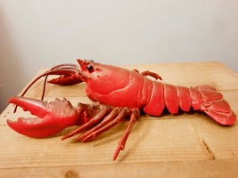 Realistic Rubber Lobster Toy Prop Marine Animal Lobster Toy Animal Educa... - $658.43 MXN