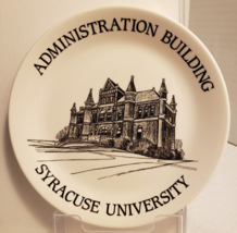 Syracuse University Administration Building Plate Syralite China - True Vintage - £39.95 GBP