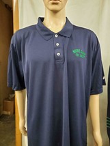 RUSSELL NOTRE DAME MEN&#39;S POLO ASSORTED SIZES #434 - $9.99