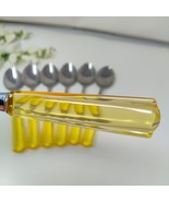 7X Tbsp Yellow Vtg Martha Stewart MSE Stainless Acrylic Flatware Lot TableSpoons - $24.98