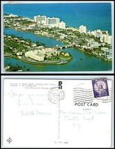 FLORIDA Postcard - Miami Beach, Aerial View, Saint Francis Hospital H48 - £2.32 GBP