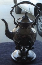 Beautiful BSC Silver Plate Footed Kettle with Stand/Warmer - GREAT OLD K... - $148.49