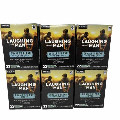 Laughing Man Dukale's Blend Coffee Keurig K cup Pods 132ct Best By 5/4/24 - $103.94