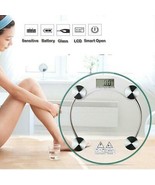 400lb/180KG Bathroom Digital Electronic Glass Weighing Body Weight Scale - £13.79 GBP