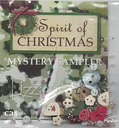 EMBELLISHMENT PACK for 2017 Spirit of Christmas Mystery Sampler Lizzie Kate  - $17.00