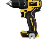 DEWALT ATOMIC 20V MAX* Cordless Drill, 1/2-Inch, Tool Only (DCD708B) - £96.01 GBP