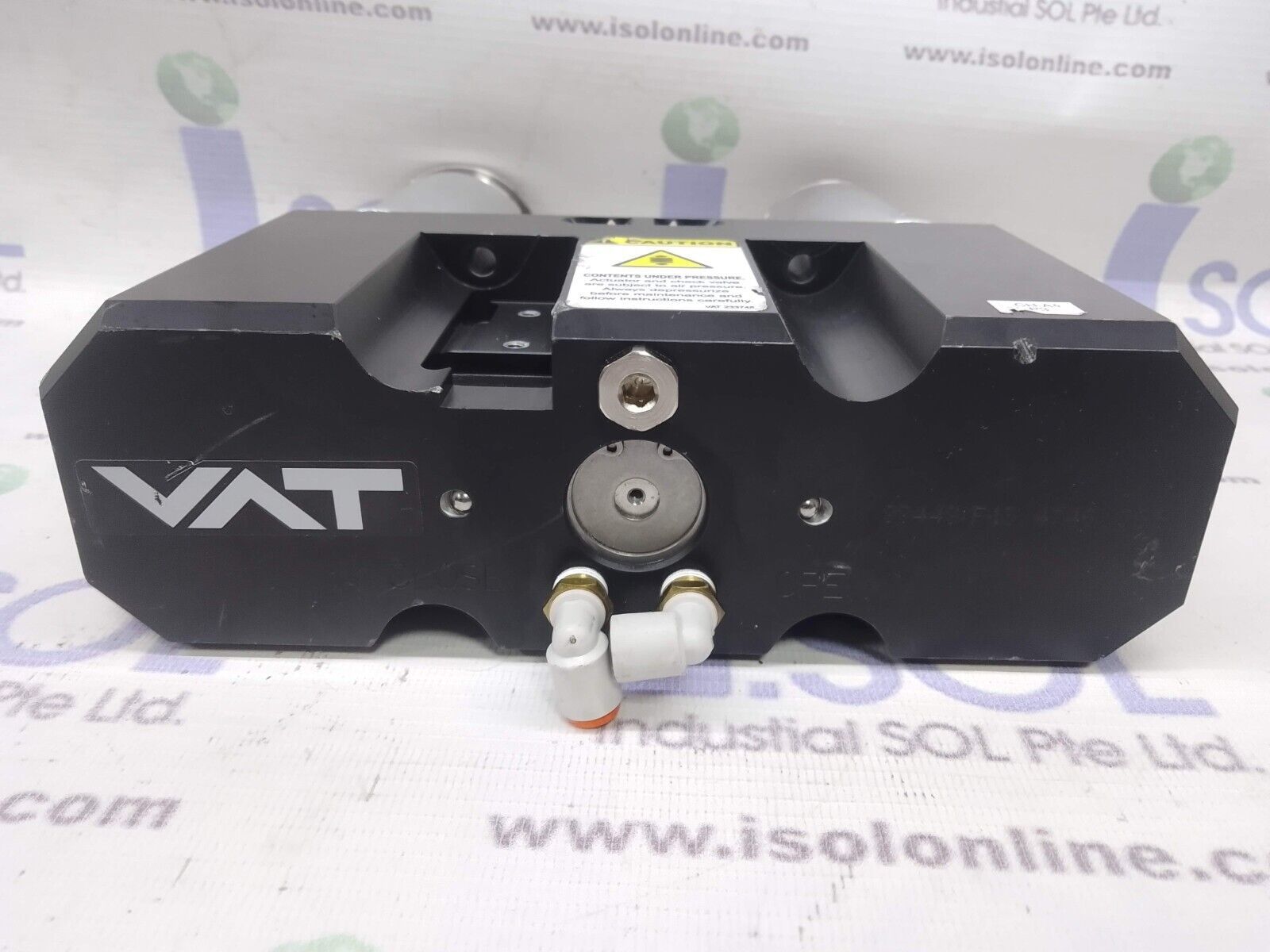 VAT VALVE 243788/1676 Pneumatic Vacuum Valve Actuator 99449/F-13 4746/063 - $3,156.68