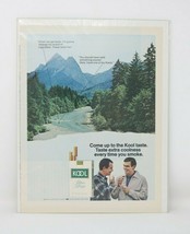 Vintage KOOL Filter Kings Cigarette Tobacco Paper Advertisement - $12.75