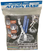 Action Base Clear Display Stand Model Kit Plastic Gundam 1/100 Bandai Na... - $12.82