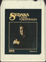 Neil Sedaka: Sedaka Live in Australia - 8 Track Tape - $7.22
