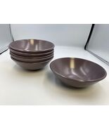 Calvin Klein Khaki Collection CARGO PLUM Soup / Cereal Bowls Set of 6 - €112,38 EUR