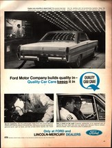 1965 Ford Motors Lincoln Mercury Dealer Service Center Print Ad Quality ... - $25.05