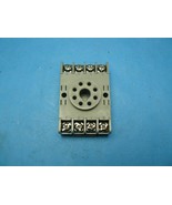 Idec SR2P-06 Relay Socket Base 8 Pin Octal 2 Pole 10A 300VAC Used - $3.40 CAD