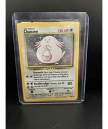 Chansey - 3/102 - Holo Rare - Unlimited Edition Base Set Pokemon Moderat... - $54.99 CAD