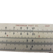 Frederick Post Co 10&quot; Vintage Slide Rule - $13.86