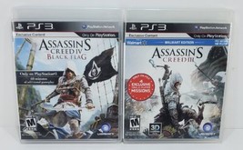 PS3 Assassins Creed 3 &amp; Black Flag - £6.23 GBP