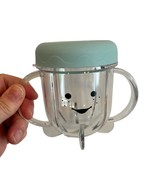 New Nutribullet Baby 1 Short Cup With Handles Blue Clear Container Food ... - $294.41 MXN