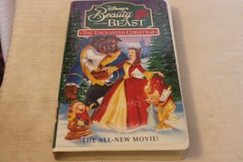 Beauty and the Beast: An Enchanted Christmas (VHS, 1997) Disney Clam Shell - £15.64 GBP