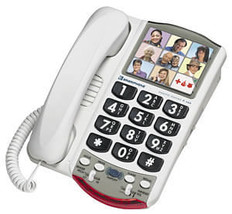 76593 Amplified Photo Phone WHITE - $64.82