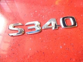 Trunk Lid Rear Emblem Badge Chrome Letters S 430 fits Mercedes W220 S-CL... - £8.43 GBP