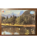 Milton Bradley Super Big Ben 2000 pc Germany, Berchtesgaden 1991 Vintage... - $25.02 CAD