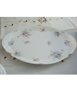 Theodore Haviland large oval server platter roses trailing greener [a4-r... - $86.64 CAD