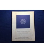 DUKE University 1969 Annual Commencement Graduation Original Vintage Pro... - $67.83 CAD